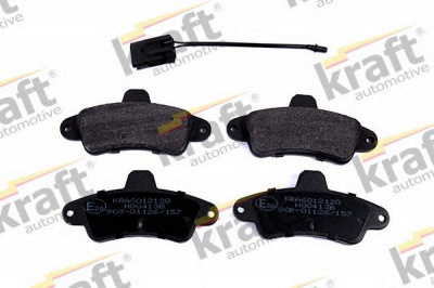 KRAFT AUTOMOTIVE 6012120 -  Комплект тормозных колодок, дисковый тормоз